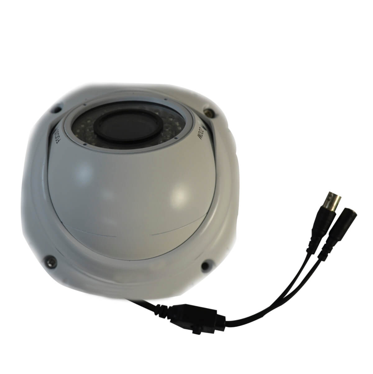 Camara domo, Sensor CCD Sony 1/3, 700TVL, 36 LEDs, 30m IR, IP66, OSD